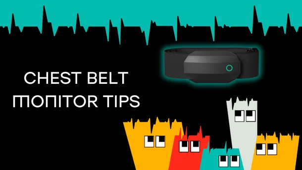 Best practices for using chest belt heart rate monitor