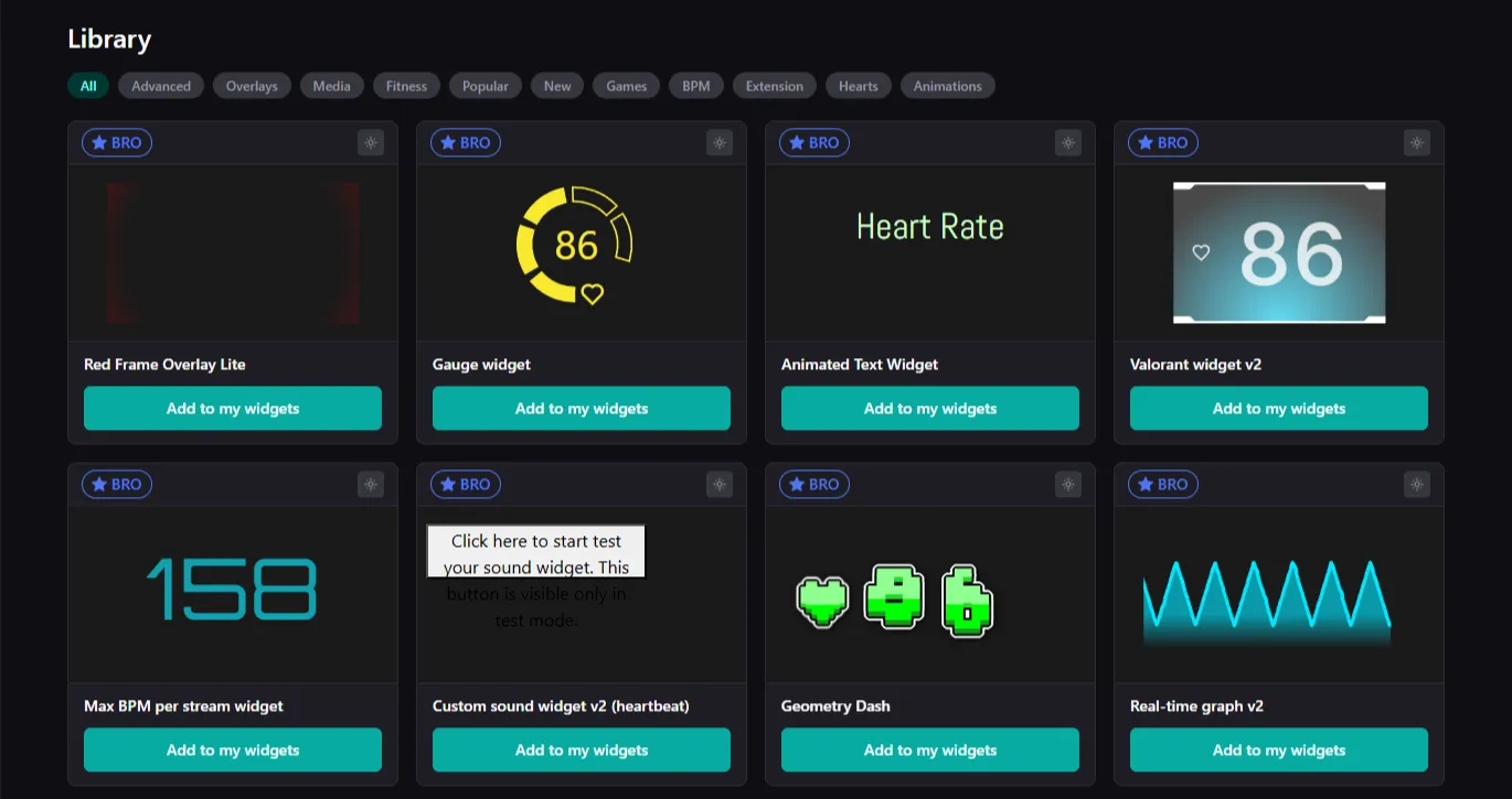 Marketplace is a library with all of our widgets. You can see which of them are available for free and which ones require the BRO plan. The list of both is ever-growing Marketplace is a library with all of our widgets. You can see which of them are available for free and which ones require the BRO plan. The list of both is ever-growing
