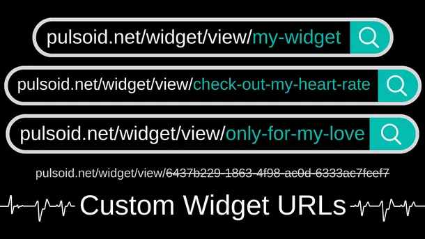 How to Set a Custom URL for Your Heart Rate Widget