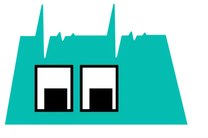 pulsoid mascot cyan green