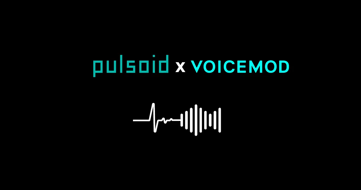 Pulsoid x Voicemod, change voice with heart rate