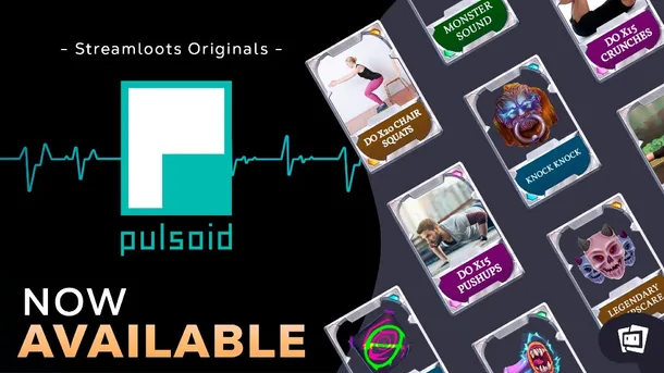 Pulsoid Collection from Streamloots Is Now Live