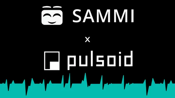Pulsoid x SAMMI integration. Automate your live stream with heart rate