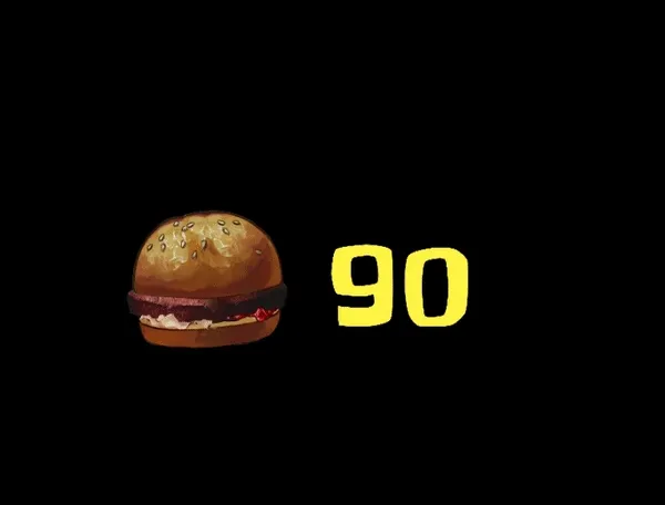 SpongeBob SquarePants themed widget. Krabby Patty for you!