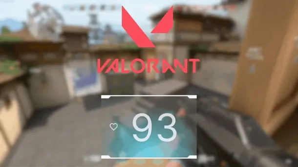 Valorant Styled Heart Rate Widget