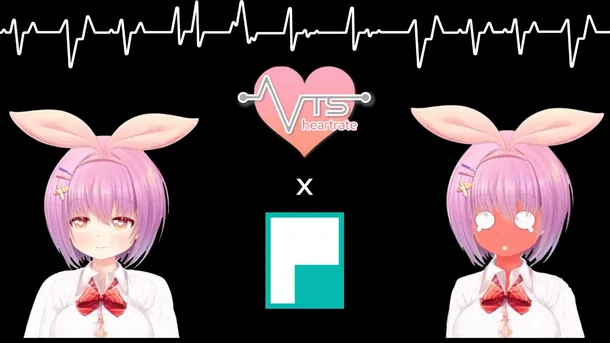 VTS-Heartrate plugin x Pulsoid: link your heart rate to your VTuber avatar